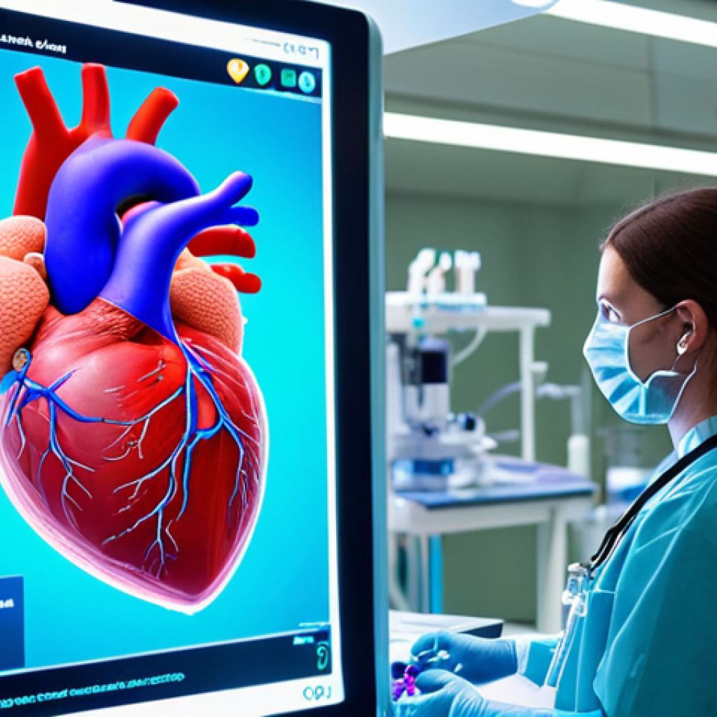 **Prompt 1: The Future of Organ Transplantation**
    A futuristic, brightly lit medical laboratory. In the foreground, a highly advanced 3D bioprinter is actively constructing a translucent, glowing human heart or kidney, layer by layer, with visible intricate vascular networks. A pioneering doctor, with an expression of hopeful determination, stands beside it, observing the process. The background features blurred holographic displays showing complex biological data and a diverse group of patients looking towards the future with optimism. High detail, vibrant, optimistic, sci-fi aesthetic, emphasizing hope and medical breakthrough.